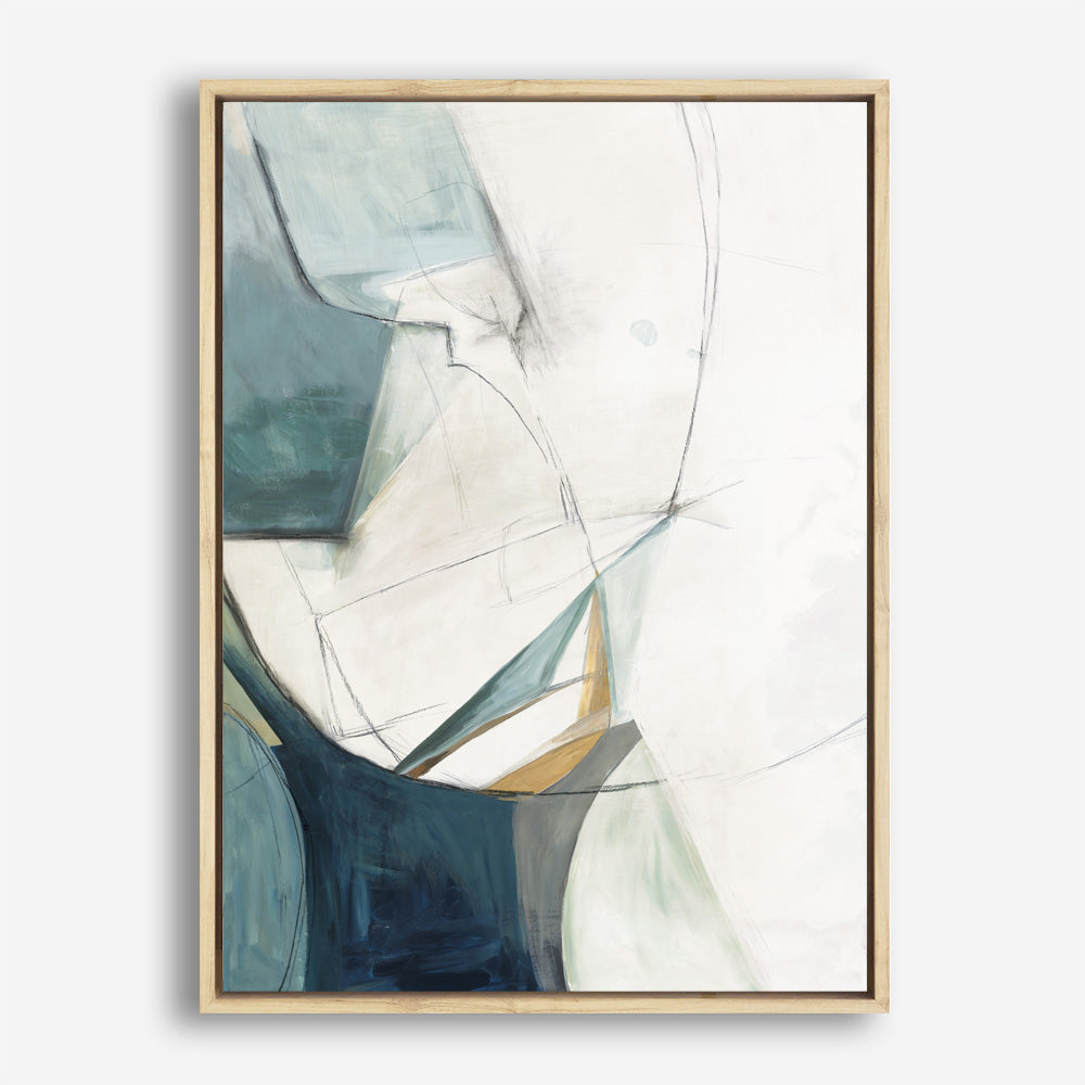 Shop Merging I Canvas Print a painted abstract themed framed canvas wall art print from The Print Emporium artwork collection - Buy Australian made fine art painting style stretched canvas prints for the home and your interior decor space, TPE-PC-PI573-CA-35X46-NF