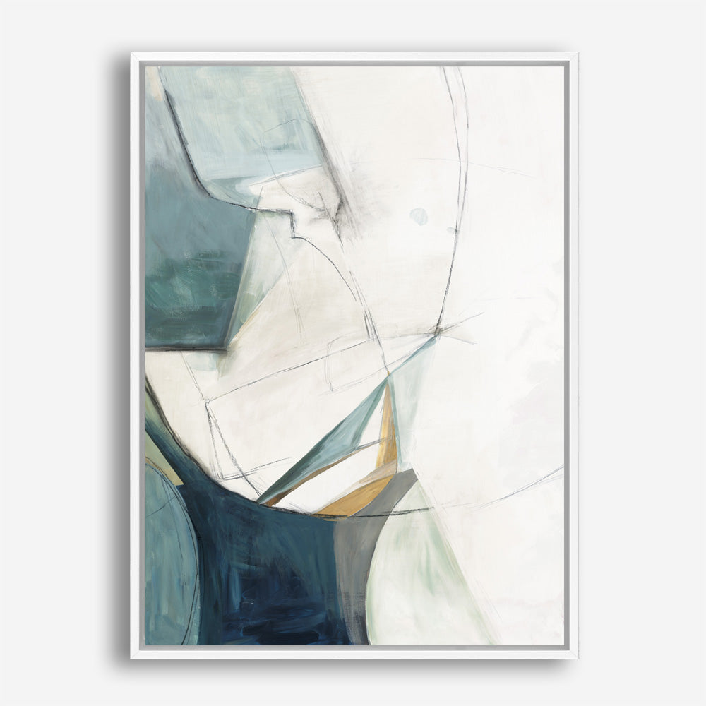 Shop Merging I Canvas Print a painted abstract themed framed canvas wall art print from The Print Emporium artwork collection - Buy Australian made fine art painting style stretched canvas prints for the home and your interior decor space, TPE-PC-PI573-CA-35X46-NF