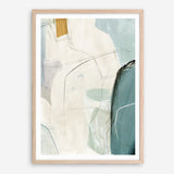 Shop Merging II Art Print a painted abstract themed wall art print from The Print Emporium wall artwork collection - Buy Australian made fine art painting style poster and framed prints for the home and your interior decor room, TPE-PC-PI574-AP