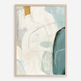 Shop Merging II Art Print a painted abstract themed wall art print from The Print Emporium wall artwork collection - Buy Australian made fine art painting style poster and framed prints for the home and your interior decor room, TPE-PC-PI574-AP