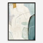 Shop Merging II Art Print a painted abstract themed wall art print from The Print Emporium wall artwork collection - Buy Australian made fine art painting style poster and framed prints for the home and your interior decor room, TPE-PC-PI574-AP