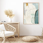 Shop Merging II Art Print a painted abstract themed wall art print from The Print Emporium wall artwork collection - Buy Australian made fine art painting style poster and framed prints for the home and your interior decor room, TPE-PC-PI574-AP