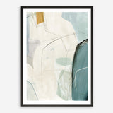 Shop Merging II Art Print a painted abstract themed wall art print from The Print Emporium wall artwork collection - Buy Australian made fine art painting style poster and framed prints for the home and your interior decor room, TPE-PC-PI574-AP