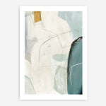 Shop Merging II Art Print a painted abstract themed wall art print from The Print Emporium wall artwork collection - Buy Australian made fine art painting style poster and framed prints for the home and your interior decor room, TPE-PC-PI574-AP