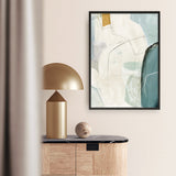 Shop Merging II Art Print a painted abstract themed wall art print from The Print Emporium wall artwork collection - Buy Australian made fine art painting style poster and framed prints for the home and your interior decor room, TPE-PC-PI574-AP