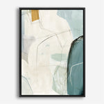 Shop Merging II Canvas Print a painted abstract themed framed canvas wall art print from The Print Emporium artwork collection - Buy Australian made fine art painting style stretched canvas prints for the home and your interior decor space, TPE-PC-PI574-CA-35X46-NF