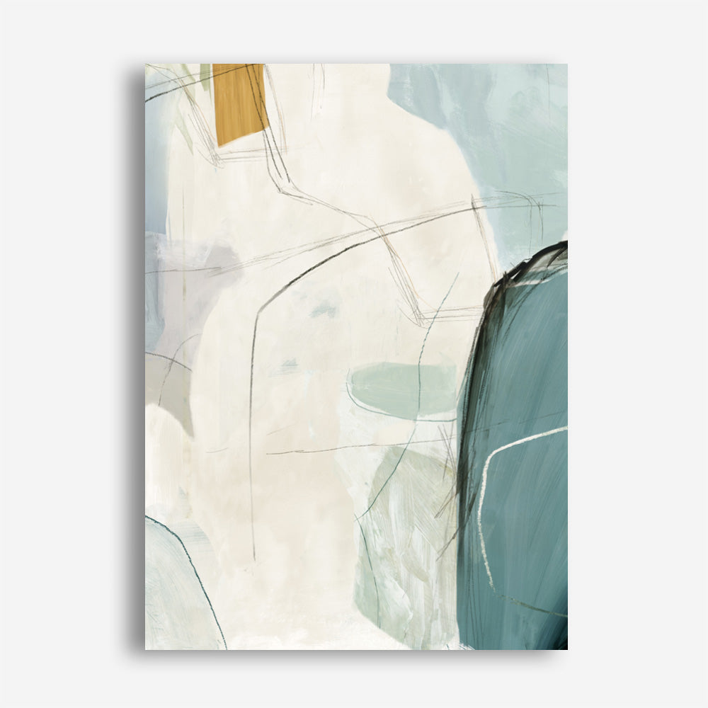 Shop Merging II Canvas Print a painted abstract themed framed canvas wall art print from The Print Emporium artwork collection - Buy Australian made fine art painting style stretched canvas prints for the home and your interior decor space, TPE-PC-PI574-CA-35X46-NF