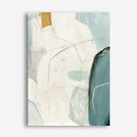 Shop Merging II Canvas Print a painted abstract themed framed canvas wall art print from The Print Emporium artwork collection - Buy Australian made fine art painting style stretched canvas prints for the home and your interior decor space, TPE-PC-PI574-CA-35X46-NF