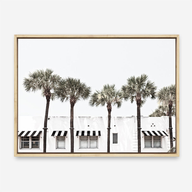 Shop Miami II Photo Canvas Print a coastal themed photography framed stretched canvas print from The Print Emporium wall artwork collection - Buy Australian made prints for the home and your interior decor space, TPE-619-CA-35X46-NF