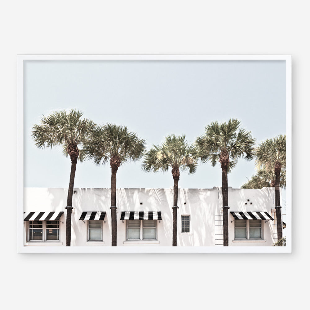Shop Miami Photo Art Print a coastal themed photography wall art print from The Print Emporium wall artwork collection - Buy Australian made fine art poster and framed prints for the home and your interior decor, TPE-453-AP