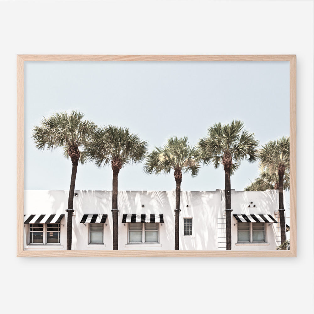Shop Miami Photo Art Print a coastal themed photography wall art print from The Print Emporium wall artwork collection - Buy Australian made fine art poster and framed prints for the home and your interior decor, TPE-453-AP