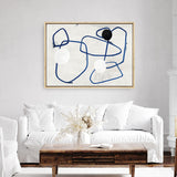 Shop Midblue I Canvas Print a painted abstract themed framed canvas wall art print from The Print Emporium artwork collection - Buy Australian made fine art painting style stretched canvas prints for the home and your interior decor space, TPE-PC-PI442-CA-35X46-NF