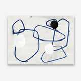 Shop Midblue I Canvas Print a painted abstract themed framed canvas wall art print from The Print Emporium artwork collection - Buy Australian made fine art painting style stretched canvas prints for the home and your interior decor space, TPE-PC-PI442-CA-35X46-NF