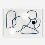 Shop Midblue II Art Print a painted abstract themed wall art print from The Print Emporium wall artwork collection - Buy Australian made fine art painting style poster and framed prints for the home and your interior decor room, TPE-PC-PI443-AP