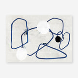 Shop Midblue II Art Print a painted abstract themed wall art print from The Print Emporium wall artwork collection - Buy Australian made fine art painting style poster and framed prints for the home and your interior decor room, TPE-PC-PI443-AP