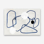 Shop Midblue II Canvas Print a painted abstract themed framed canvas wall art print from The Print Emporium artwork collection - Buy Australian made fine art painting style stretched canvas prints for the home and your interior decor space, TPE-PC-PI443-CA-35X46-NF