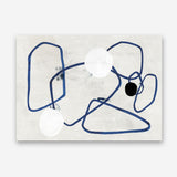 Shop Midblue II Canvas Print a painted abstract themed framed canvas wall art print from The Print Emporium artwork collection - Buy Australian made fine art painting style stretched canvas prints for the home and your interior decor space, TPE-PC-PI443-CA-35X46-NF