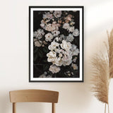 Shop Midnight Garden Art Print a floral themed painted wall art print from The Print Emporium wall artwork collection - Buy Australian made fine art painting style poster and framed prints for the home and your interior decor room, TPE-014-AP
