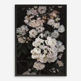 Shop Midnight Garden Art Print a floral themed painted wall art print from The Print Emporium wall artwork collection - Buy Australian made fine art painting style poster and framed prints for the home and your interior decor room, TPE-014-AP