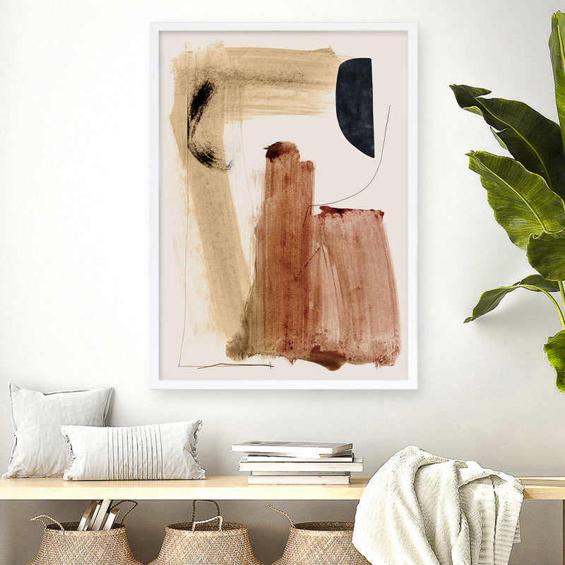 Shop Mind II Art Print a painted abstract themed wall art print from The Print Emporium wall artwork collection - Buy Australian made fine art painting style poster and framed prints for the home and your interior decor room, TPE-DH-193-AP