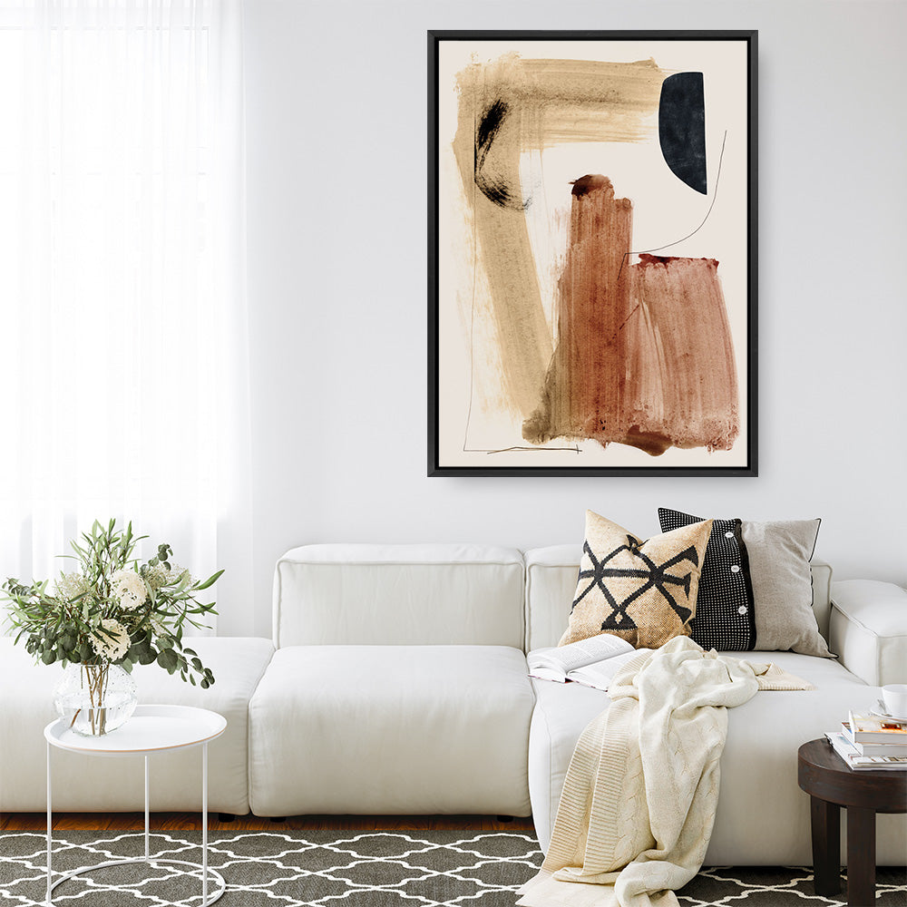 Shop Mind II Canvas Print a painted abstract themed framed canvas wall art print from The Print Emporium artwork collection - Buy Australian made fine art painting style stretched canvas prints for the home and your interior decor space, TPE-DH-193-CA-35X46-NF