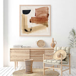 Shop Mind (Square) Art Print a painted abstract themed wall art print from The Print Emporium wall artwork collection - Buy Australian made fine art painting style poster and framed prints for the home and your interior decor room, TPE-DH-215-AP