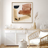 Shop Mind (Square) Canvas Print a painted abstract themed framed canvas wall art print from The Print Emporium artwork collection - Buy Australian made fine art painting style stretched canvas prints for the home and your interior decor space, TPE-DH-215-CA-40X40-NF