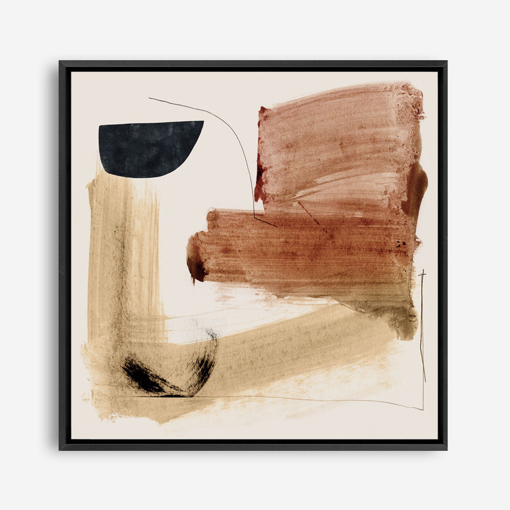 Shop Mind (Square) Canvas Print a painted abstract themed framed canvas wall art print from The Print Emporium artwork collection - Buy Australian made fine art painting style stretched canvas prints for the home and your interior decor space, TPE-DH-215-CA-40X40-NF