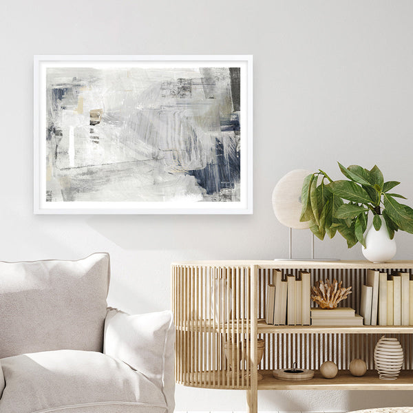 Shop Mingled Art Print a painted abstract themed wall art print from The Print Emporium wall artwork collection - Buy Australian made fine art painting style poster and framed prints for the home and your interior decor room, TPE-PC-EZ648-AP