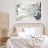 Shop Mingled Canvas Print a painted abstract themed framed canvas wall art print from The Print Emporium artwork collection - Buy Australian made fine art painting style stretched canvas prints for the home and your interior decor space, TPE-PC-EZ648-CA-35X46-NF