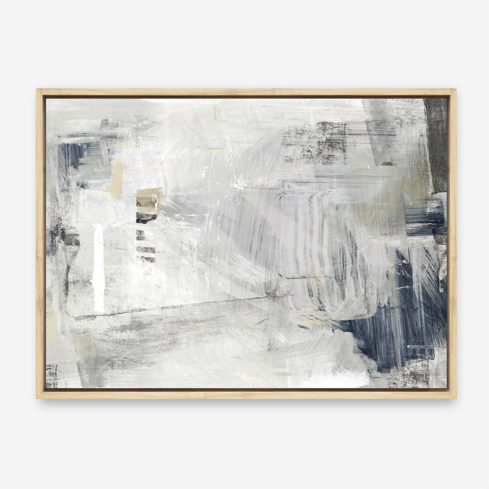 Shop Mingled Canvas Print a painted abstract themed framed canvas wall art print from The Print Emporium artwork collection - Buy Australian made fine art painting style stretched canvas prints for the home and your interior decor space, TPE-PC-EZ648-CA-35X46-NF