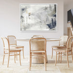 Shop Mingled Canvas Print a painted abstract themed framed canvas wall art print from The Print Emporium artwork collection - Buy Australian made fine art painting style stretched canvas prints for the home and your interior decor space, TPE-PC-EZ648-CA-35X46-NF