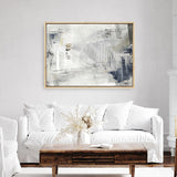 Shop Mingled Canvas Print a painted abstract themed framed canvas wall art print from The Print Emporium artwork collection - Buy Australian made fine art painting style stretched canvas prints for the home and your interior decor space, TPE-PC-EZ648-CA-35X46-NF