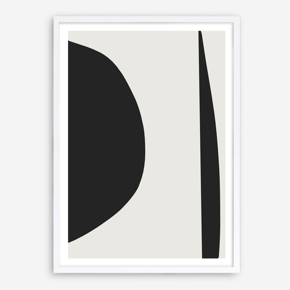 Shop Minimal Black 1 Art Print a painted abstract themed wall art print from The Print Emporium wall artwork collection - Buy Australian made fine art painting style poster and framed prints for the home and your interior decor room, TPE-DH-185-AP