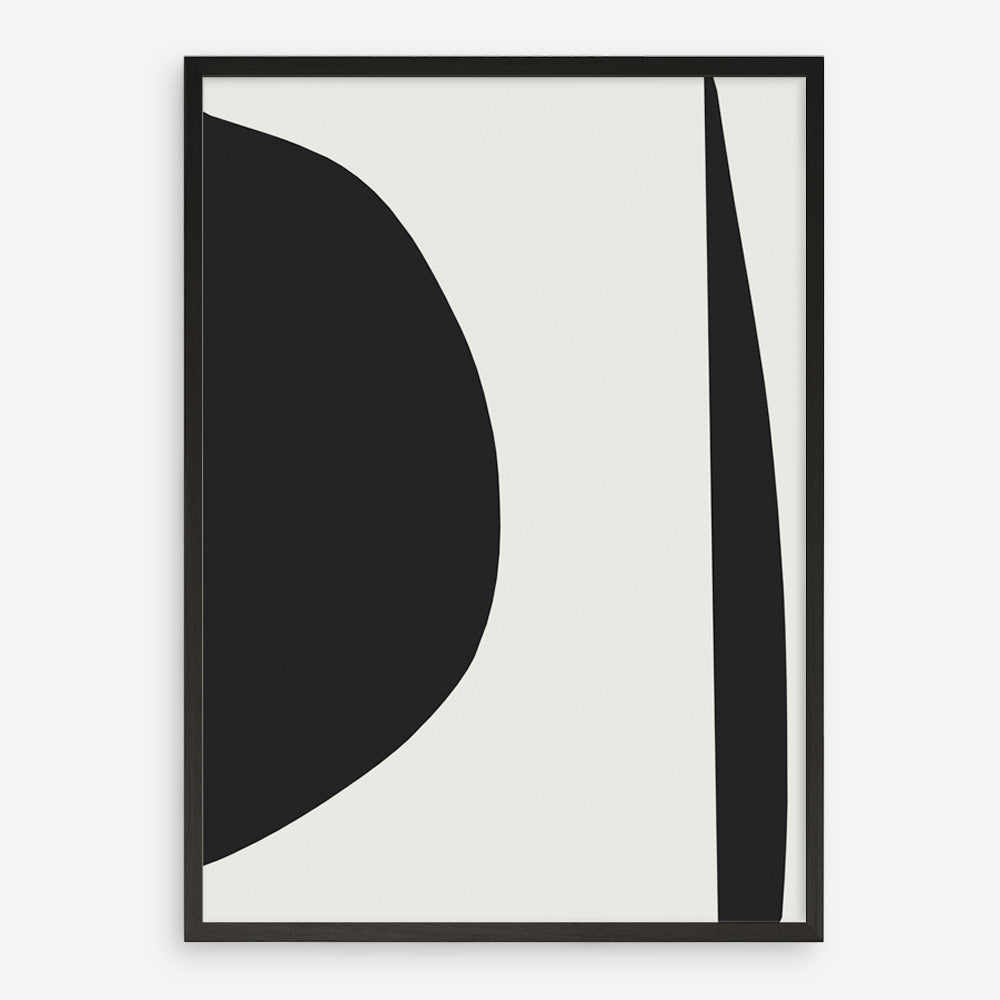 Shop Minimal Black 1 Art Print a painted abstract themed wall art print from The Print Emporium wall artwork collection - Buy Australian made fine art painting style poster and framed prints for the home and your interior decor room, TPE-DH-185-AP
