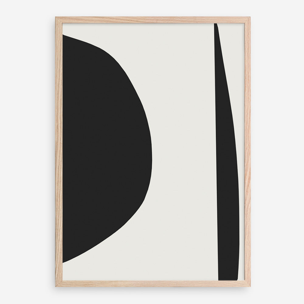 Shop Minimal Black 1 Art Print a painted abstract themed wall art print from The Print Emporium wall artwork collection - Buy Australian made fine art painting style poster and framed prints for the home and your interior decor room, TPE-DH-185-AP