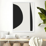 Shop Minimal Black 1 Art Print a painted abstract themed wall art print from The Print Emporium wall artwork collection - Buy Australian made fine art painting style poster and framed prints for the home and your interior decor room, TPE-DH-185-AP