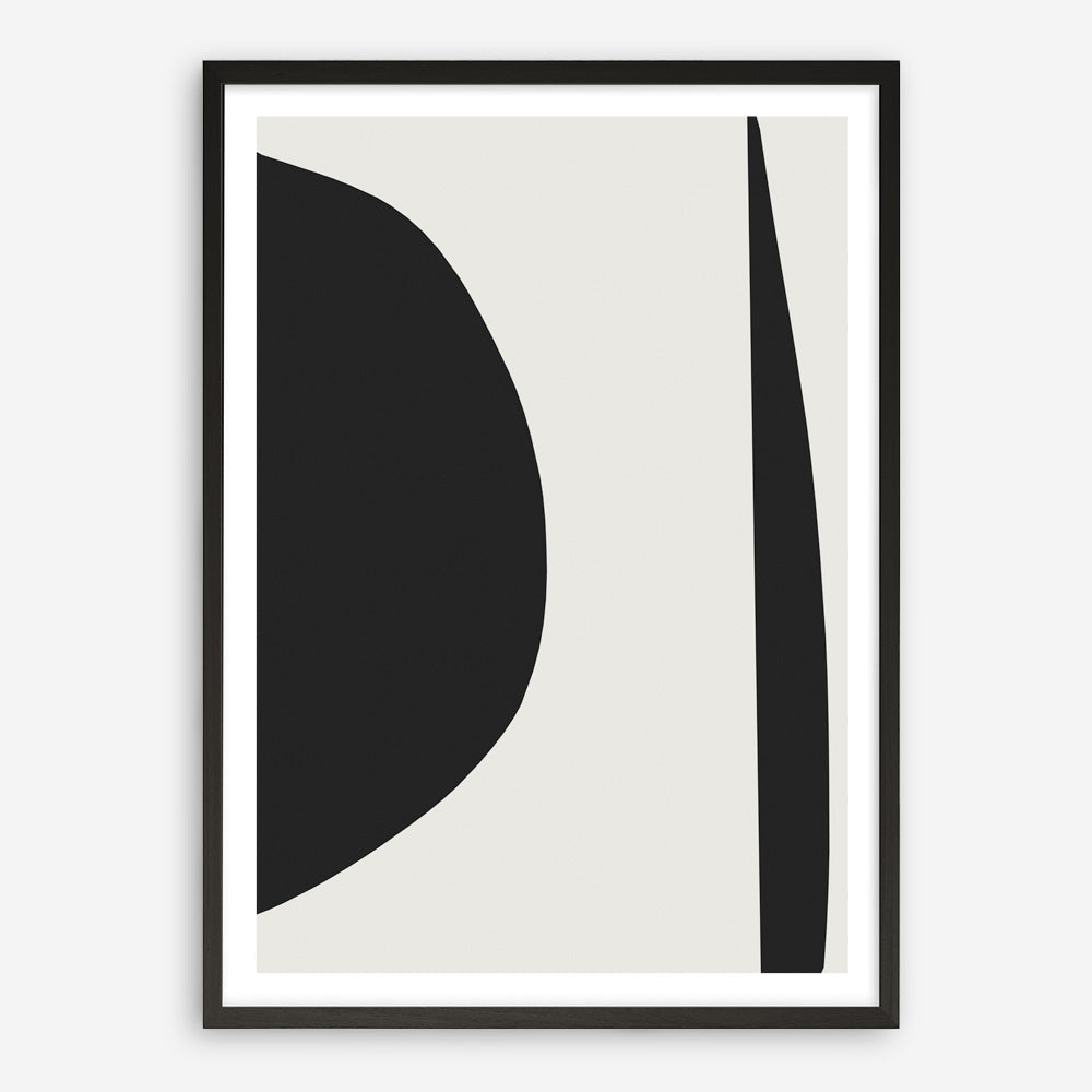 Shop Minimal Black 1 Art Print a painted abstract themed wall art print from The Print Emporium wall artwork collection - Buy Australian made fine art painting style poster and framed prints for the home and your interior decor room, TPE-DH-185-AP