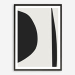 Shop Minimal Black 1 Art Print a painted abstract themed wall art print from The Print Emporium wall artwork collection - Buy Australian made fine art painting style poster and framed prints for the home and your interior decor room, TPE-DH-185-AP