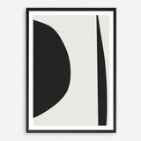 Shop Minimal Black 1 Art Print a painted abstract themed wall art print from The Print Emporium wall artwork collection - Buy Australian made fine art painting style poster and framed prints for the home and your interior decor room, TPE-DH-185-AP