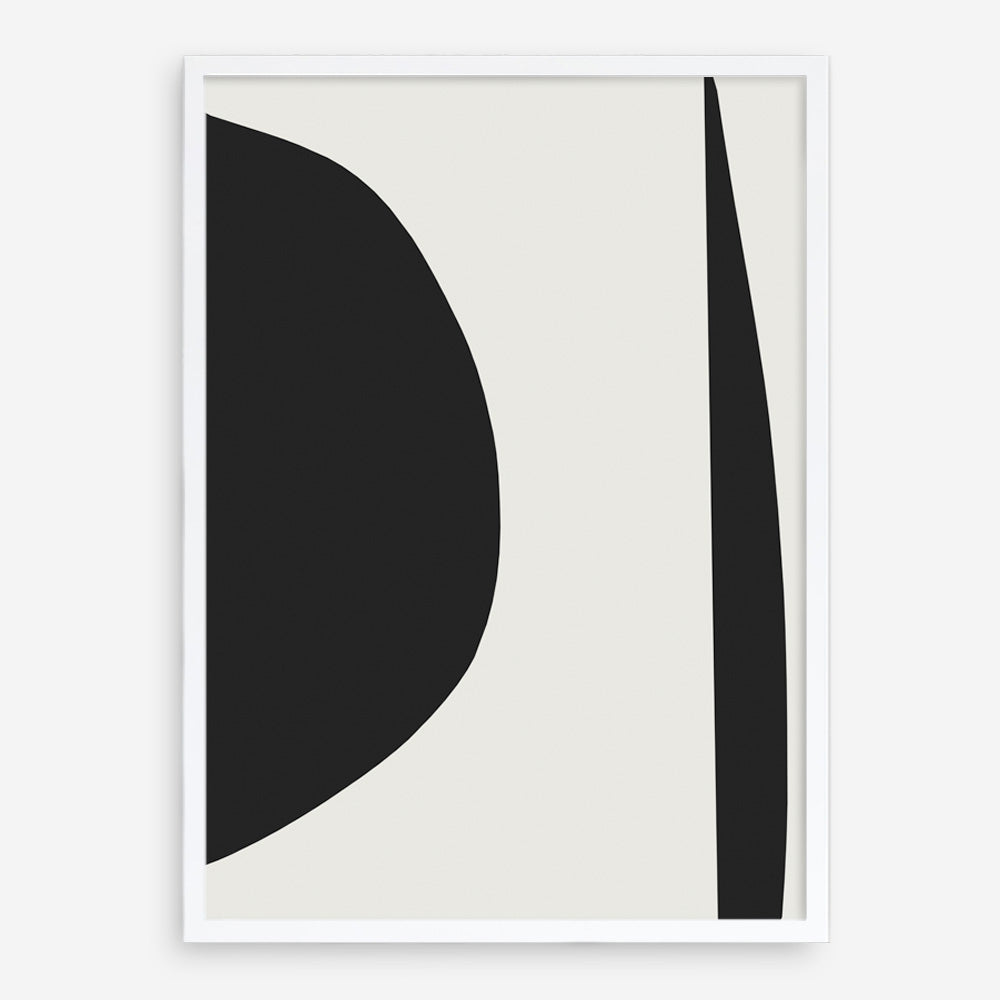 Shop Minimal Black 1 Art Print a painted abstract themed wall art print from The Print Emporium wall artwork collection - Buy Australian made fine art painting style poster and framed prints for the home and your interior decor room, TPE-DH-185-AP