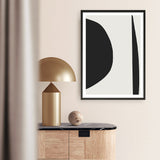 Shop Minimal Black 1 Art Print a painted abstract themed wall art print from The Print Emporium wall artwork collection - Buy Australian made fine art painting style poster and framed prints for the home and your interior decor room, TPE-DH-185-AP
