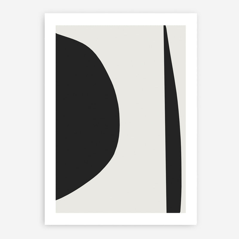 Shop Minimal Black 1 Art Print a painted abstract themed wall art print from The Print Emporium wall artwork collection - Buy Australian made fine art painting style poster and framed prints for the home and your interior decor room, TPE-DH-185-AP