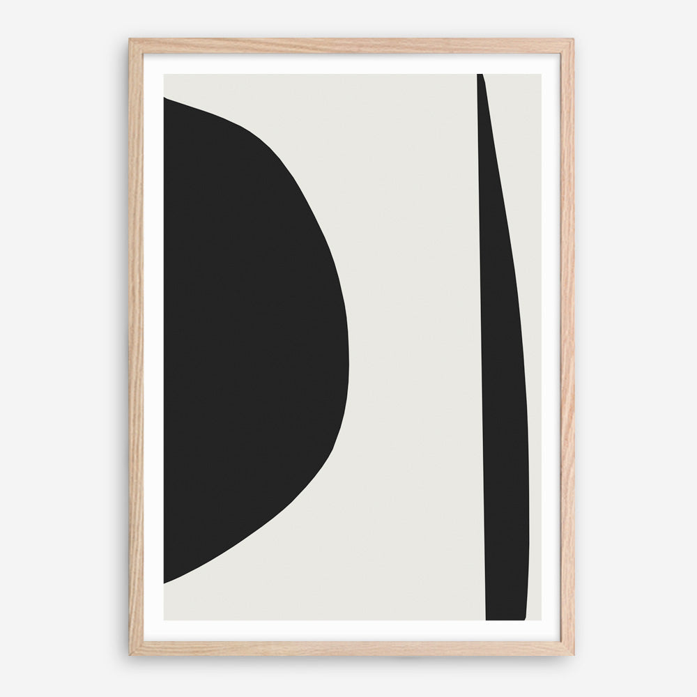Shop Minimal Black 1 Art Print a painted abstract themed wall art print from The Print Emporium wall artwork collection - Buy Australian made fine art painting style poster and framed prints for the home and your interior decor room, TPE-DH-185-AP