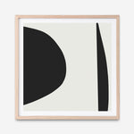 Shop Minimal Black 1 (Square) Art Print a painted abstract themed wall art print from The Print Emporium wall artwork collection - Buy Australian made fine art painting style poster and framed prints for the home and your interior decor room, TPE-DH-333-AP