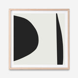 Shop Minimal Black 1 (Square) Art Print a painted abstract themed wall art print from The Print Emporium wall artwork collection - Buy Australian made fine art painting style poster and framed prints for the home and your interior decor room, TPE-DH-333-AP