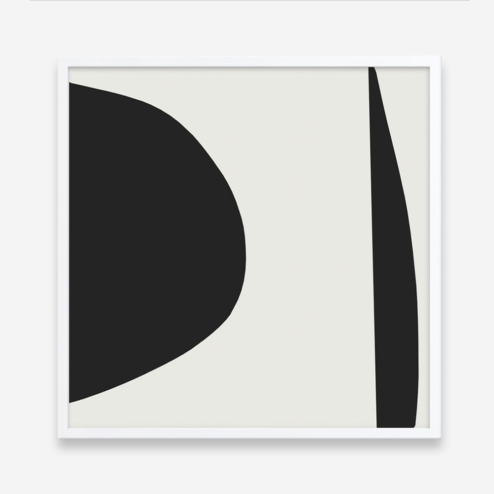 Shop Minimal Black 1 (Square) Art Print a painted abstract themed wall art print from The Print Emporium wall artwork collection - Buy Australian made fine art painting style poster and framed prints for the home and your interior decor room, TPE-DH-333-AP