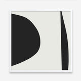 Shop Minimal Black 1 (Square) Art Print a painted abstract themed wall art print from The Print Emporium wall artwork collection - Buy Australian made fine art painting style poster and framed prints for the home and your interior decor room, TPE-DH-333-AP