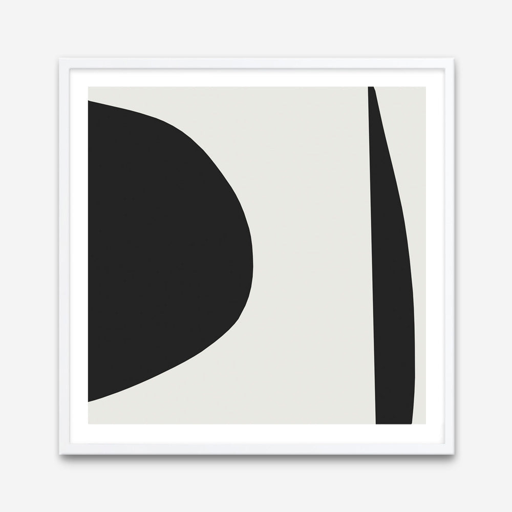 Shop Minimal Black 1 (Square) Art Print a painted abstract themed wall art print from The Print Emporium wall artwork collection - Buy Australian made fine art painting style poster and framed prints for the home and your interior decor room, TPE-DH-333-AP