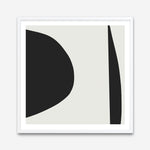 Shop Minimal Black 1 (Square) Art Print a painted abstract themed wall art print from The Print Emporium wall artwork collection - Buy Australian made fine art painting style poster and framed prints for the home and your interior decor room, TPE-DH-333-AP